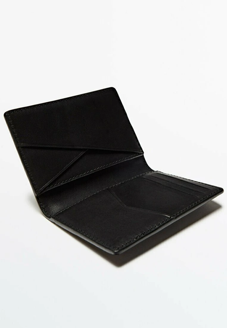 Massimo Dutti Vertical - Wallet - Black 4 Massimo Dutti Vertical - Wallet - Black - Image 2