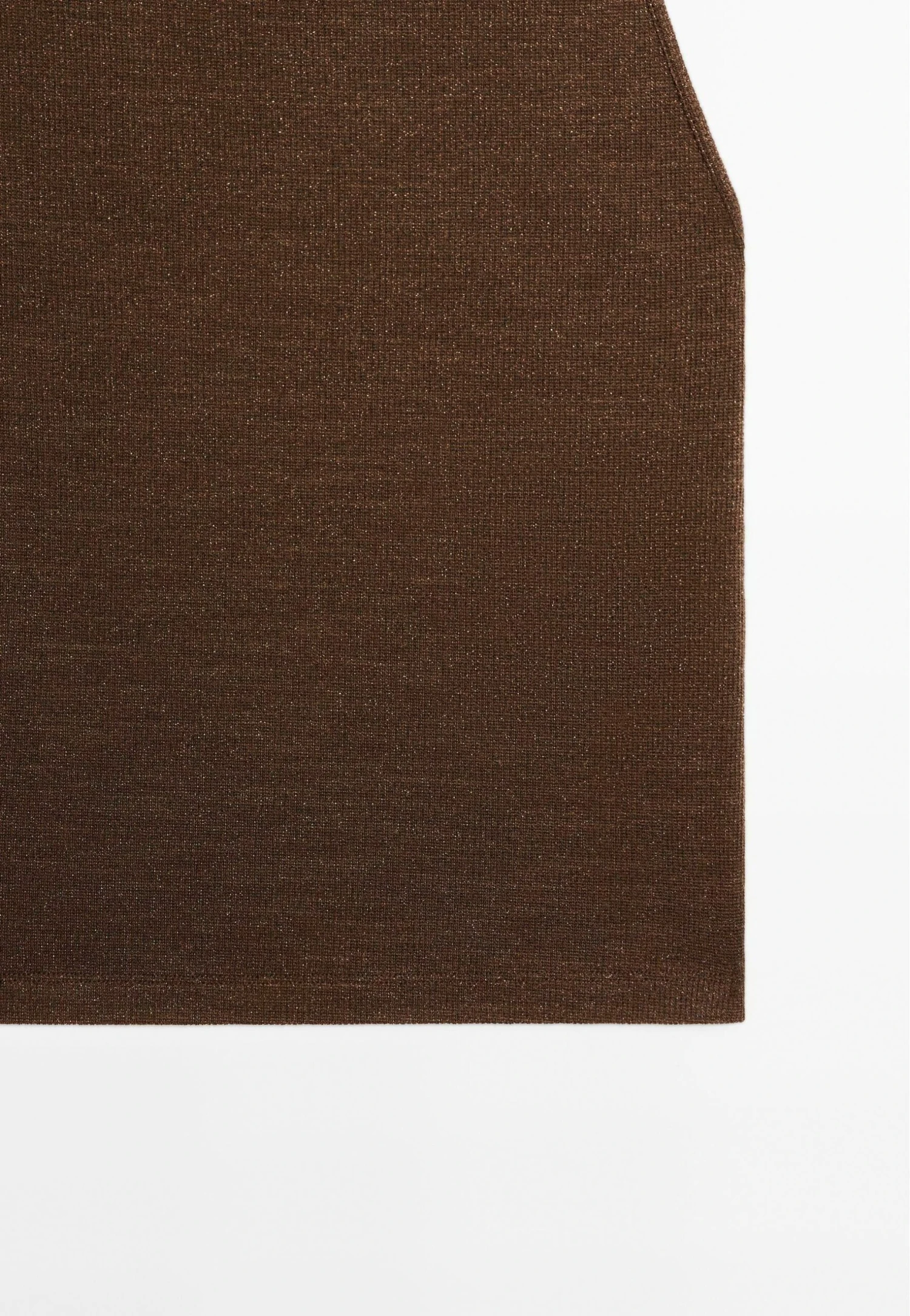 Massimo Dutti METALLIC-EFFECT HALTER NECK - Top - Dark Brown 10 Massimo Dutti METALLIC-EFFECT HALTER NECK - Top - Dark Brown - Image 8