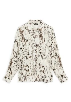 Massimo Dutti ANIMAL PRINT GARMENT WITH GATHERED DETAIL - Button-down Blouse - Beige 13 Massimo Dutti ANIMAL PRINT GARMENT WITH GATHERED DETAIL - Button-down Blouse - Beige -Massimo Dutti Shop c601cc96a9fb4beab971885957049f41