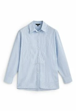 Massimo Dutti Striped With Chest Detailing - Button-Down Blouse - Light Blue 15 Massimo Dutti Striped With Chest Detailing - Button-Down Blouse - Light Blue -Massimo Dutti Shop c6621235db294c489ffde02e264f4494