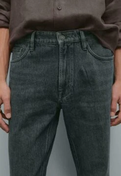 Massimo Dutti Jeans Tapered Fit - Mottled Dark Blue -Massimo Dutti Shop c6d011b4cede4269870776a19dba7449
