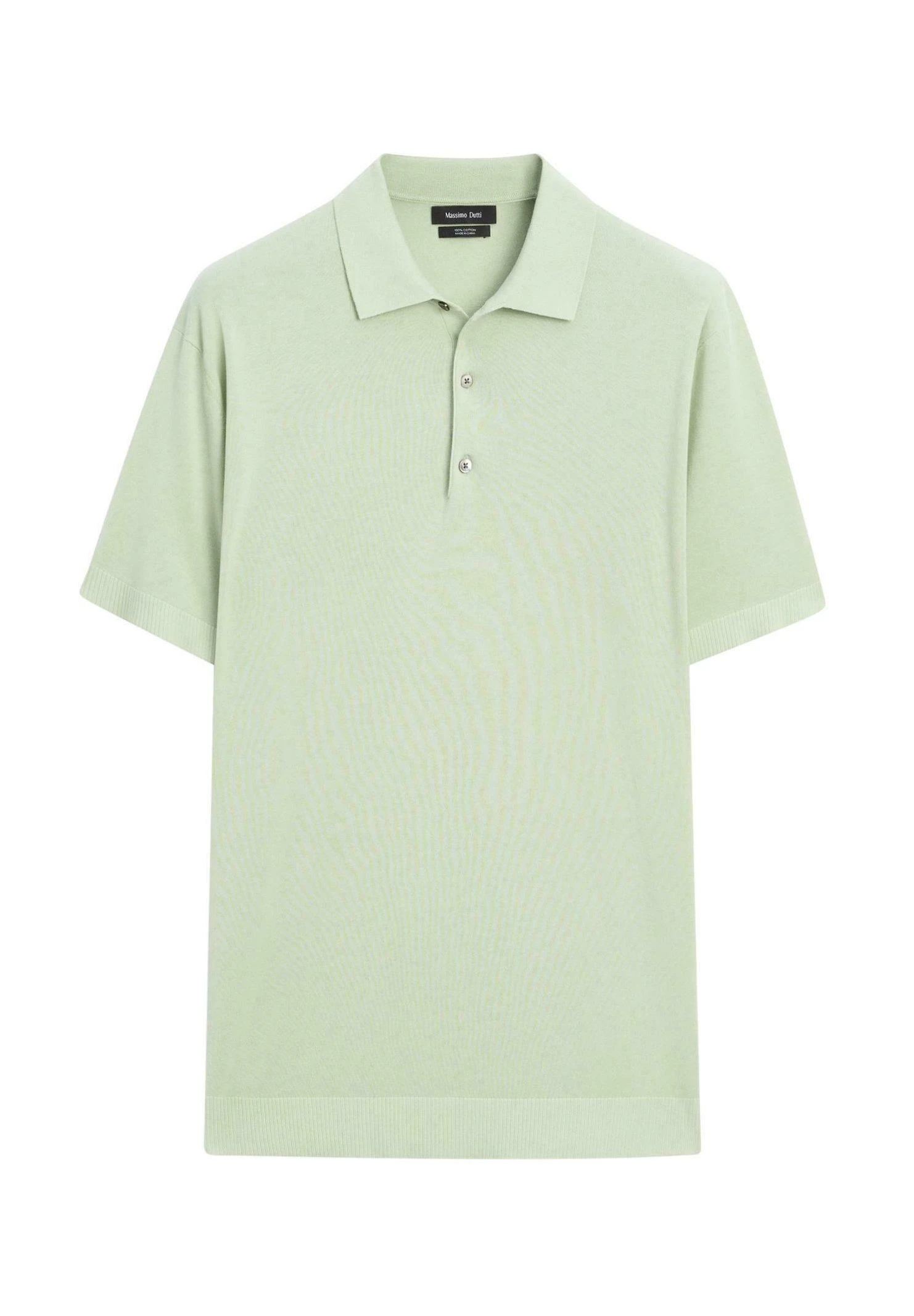 Massimo Dutti SHORT SLEEVE POLO COLLAR - Polo Shirt - Mint 6 Massimo Dutti SHORT SLEEVE POLO COLLAR - Polo Shirt - Mint - Image 4