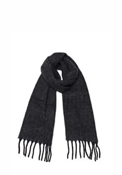 Massimo Dutti FRINGED - Scarf - Grey