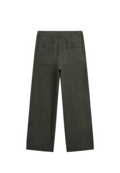 Massimo Dutti WIDE-LEG - Trousers - Green -Massimo Dutti Shop c796e0aa40924312a68e9cf203035ad7