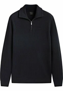 Massimo Dutti Textured Mock Neck With Zip - Jumper - Black 15 Massimo Dutti Textured Mock Neck With Zip - Jumper - Black -Massimo Dutti Shop c7c122105cc340a5af93123688af3cac