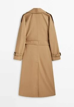 Massimo Dutti Voluminous With Belt - Trenchcoat - Camel -Massimo Dutti Shop c7dadf5a3fea4504b3ca951a9f52cc82