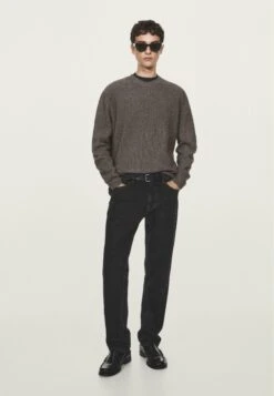 Massimo Dutti CREW NECK SWEATER - Jumper - Sand -Massimo Dutti Shop c84488128b3a4ccfba82af19c840a583