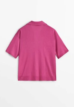 Massimo Dutti Polo Shirt - Pink -Massimo Dutti Shop c84d2e6d42194102bcb6d168db2edf02