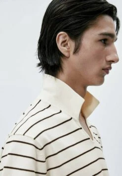 Massimo Dutti Striped Short Sleeve - Polo Shirt - Light Yellow 15 Massimo Dutti Striped Short Sleeve - Polo Shirt - Light Yellow -Massimo Dutti Shop c882b764da0848d584bdec9b9663030d