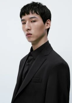 Massimo Dutti Slim-Fit - Suit Jacket - Dark Blue -Massimo Dutti Shop c8aab24ddd984e5494536246f4590126