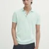 Massimo Dutti Short Sleeve - Polo Shirt - Turquoise 1 Massimo Dutti Short Sleeve - Polo Shirt - Turquoise -Massimo Dutti Shop c8ba736f73c94cf8b3a1e342a0d64f3a