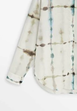 Massimo Dutti Tie Dye- Button-Down Blouse - Beige -Massimo Dutti Shop c8c3663cbc194d5880ad6b4efbe29afb
