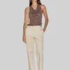 Massimo Dutti STRAIGHT-LEG - Trousers - BEIGE -Massimo Dutti Shop c930291777414e5590eb44f5319b333f