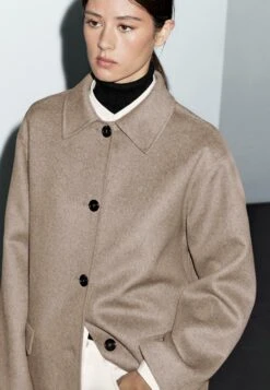 Massimo Dutti MEDIUM - Classic Coat - Brown -Massimo Dutti Shop c96b5a015600480c91aab9a1e0e5435d