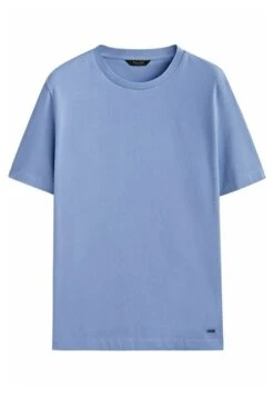 Massimo Dutti Textured Short Sleeve - Basic T-Shirt - Dark Blue 15 Massimo Dutti Textured Short Sleeve - Basic T-Shirt - Dark Blue -Massimo Dutti Shop c993ad0c0d79441894755f1fbb3bc58e