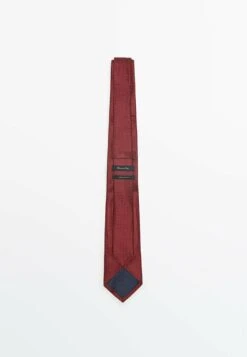 Massimo Dutti Textured - Tie - Bordeaux -Massimo Dutti Shop c99da459df7249eca5f1aea08c70a62d