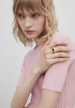 Massimo Dutti Studio - Basic T-Shirt - Light Pink