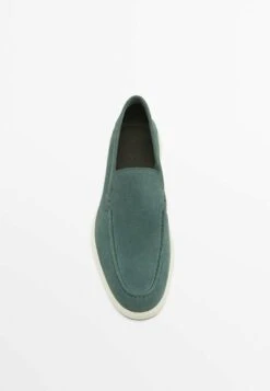Massimo Dutti Split - Slip-Ons - Blue -Massimo Dutti Shop c9fb4a42d0ef462c932d34d63a1df07e