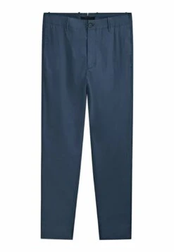 Massimo Dutti Studio - Wide Fit Poplin - Chinos - Metallic Blue -Massimo Dutti Shop ca16453147e9428ab79d7dd1953c17c2