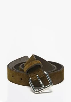 Massimo Dutti SPLIT WITH SQUARE BUCKLE - Belt - Brown -Massimo Dutti Shop ca50c0a06afc4cb4ab837997008b6557