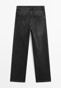 Massimo Dutti STRAIGHT-LEG HIGH-WAIST - Straight Leg Jeans - Black 22 Massimo Dutti STRAIGHT-LEG HIGH-WAIST - Straight Leg Jeans - Black -Massimo Dutti Shop ca5bad34f68b41eba08e6156f13e570e