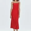 Massimo Dutti FLOWING MIDI WITH A STRAIGHT NECKLINE - Day Dress - Mottled Red 2 Massimo Dutti FLOWING MIDI WITH A STRAIGHT NECKLINE - Day Dress - Mottled Red -Massimo Dutti Shop ca760208b5c4409c82d32861c805a369
