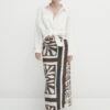 Massimo Dutti Leaf Print Midi - Wrap Skirt - Brown 2 Massimo Dutti Leaf Print Midi - Wrap Skirt - Brown -Massimo Dutti Shop ca79225379e04271815738b236533502