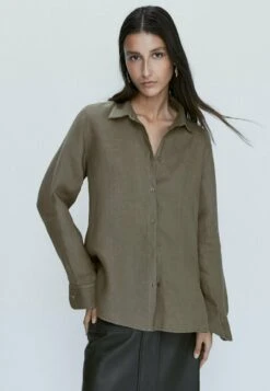 Massimo Dutti Button-Down Blouse - Button-Down Blouse