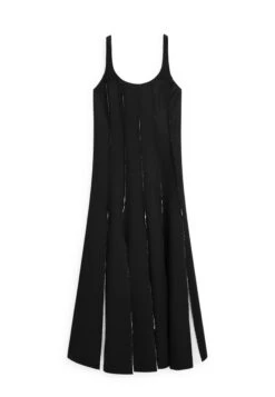 Massimo Dutti LONG FLOWING - Day Dress - Black -Massimo Dutti Shop cac6f3c05cd8455e8ff9188190d2a695
