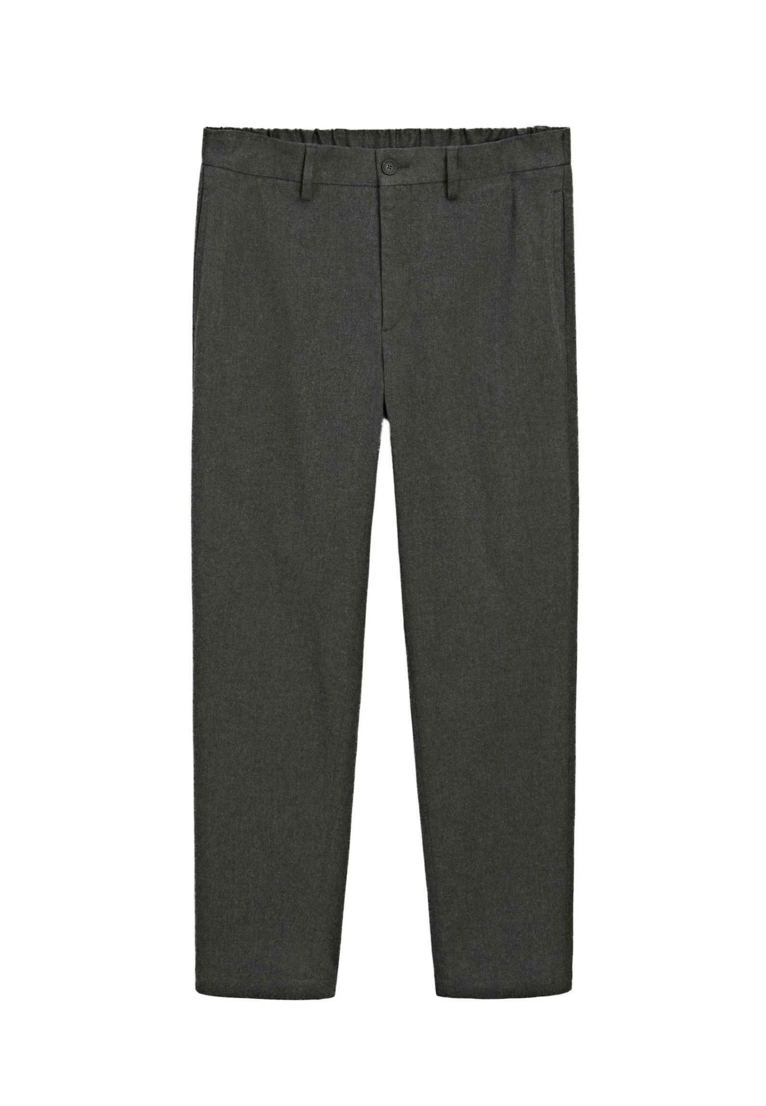 Massimo Dutti JOGGER FIT - Trousers - Dark Grey 3 Massimo Dutti JOGGER FIT - Trousers - Dark Grey