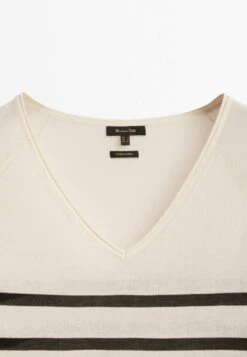 Massimo Dutti V-Neck Extra - Jumper - Beige 11 Massimo Dutti V-Neck Extra - Jumper - Beige -Massimo Dutti Shop caecc4912f594afcbf83cb03d941cd92