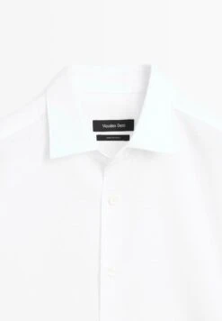 Massimo Dutti REGULAR FIT TEXTURED - Shirt - White -Massimo Dutti Shop caefc49955c9416a86f2ab6833fbfe9f