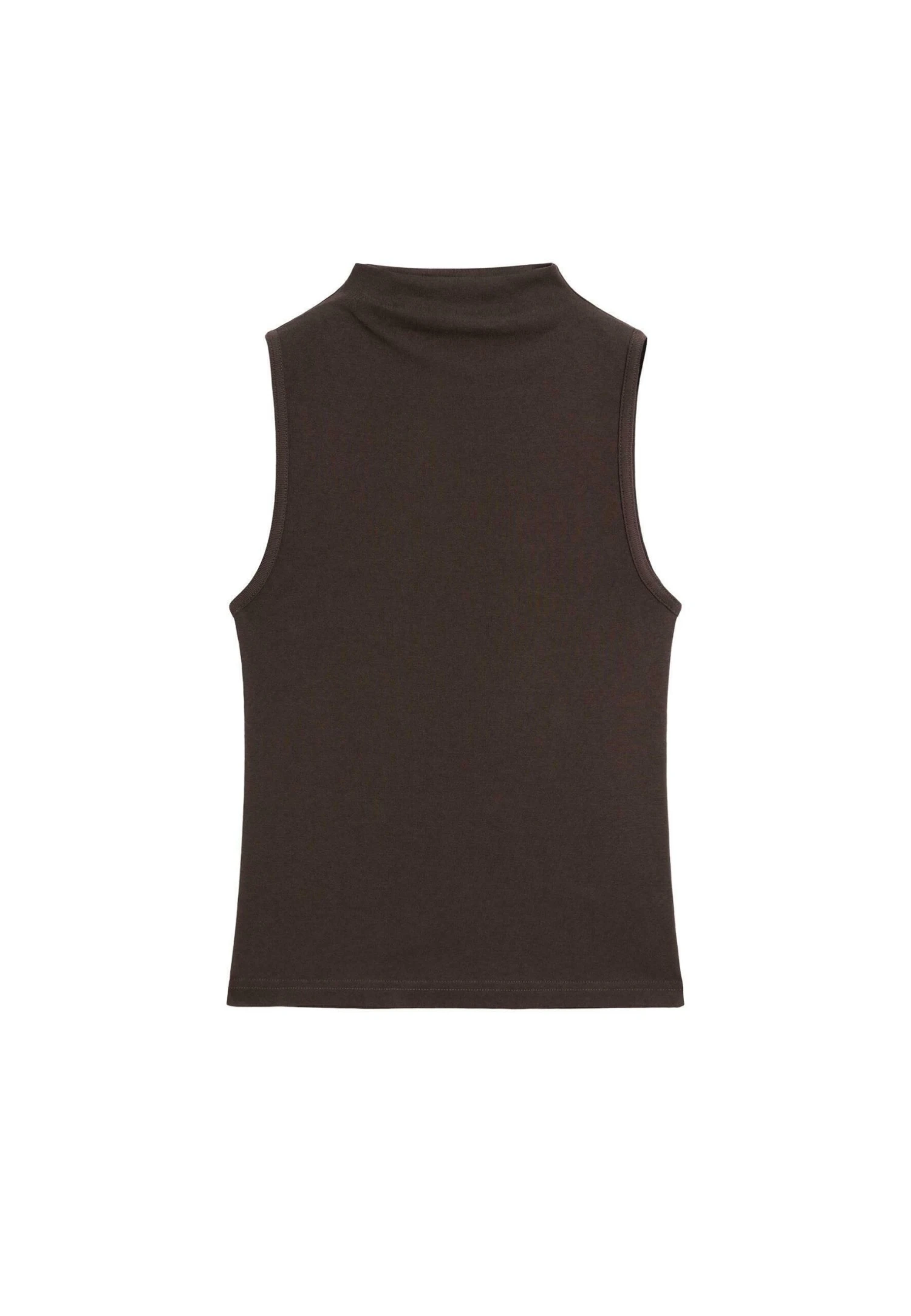Massimo Dutti FITTED FUNNEL NECK - Top - Bordeaux 11 Massimo Dutti FITTED FUNNEL NECK - Top - Bordeaux - Image 9