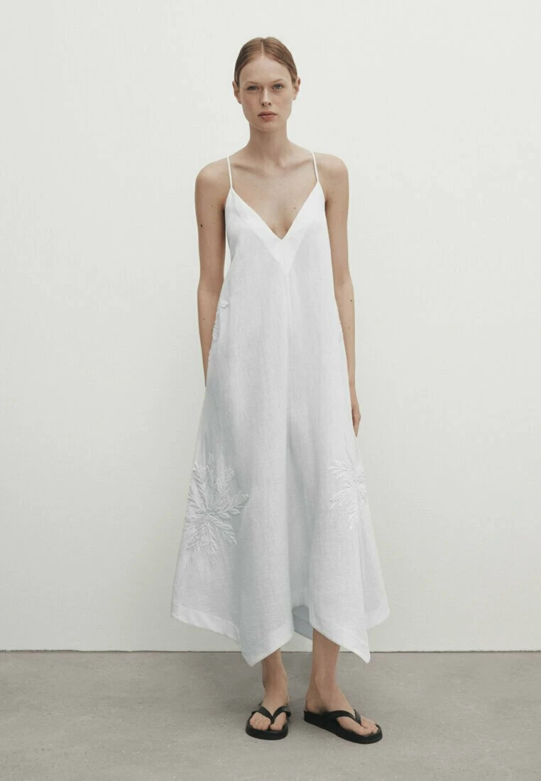 Massimo Dutti StrappyWith Embroidery - Day Dress 3 Massimo Dutti StrappyWith Embroidery - Day Dress