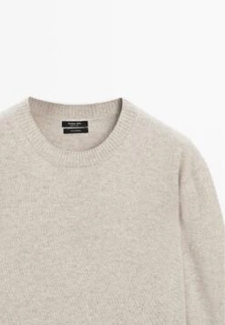 Massimo Dutti CREW NECK CASHMERE WITH LONG SLEEVES - Jumper - Sand 18 Massimo Dutti CREW NECK CASHMERE WITH LONG SLEEVES - Jumper - Sand -Massimo Dutti Shop cb761be9a2a94d3b870776e01bbfa5d1