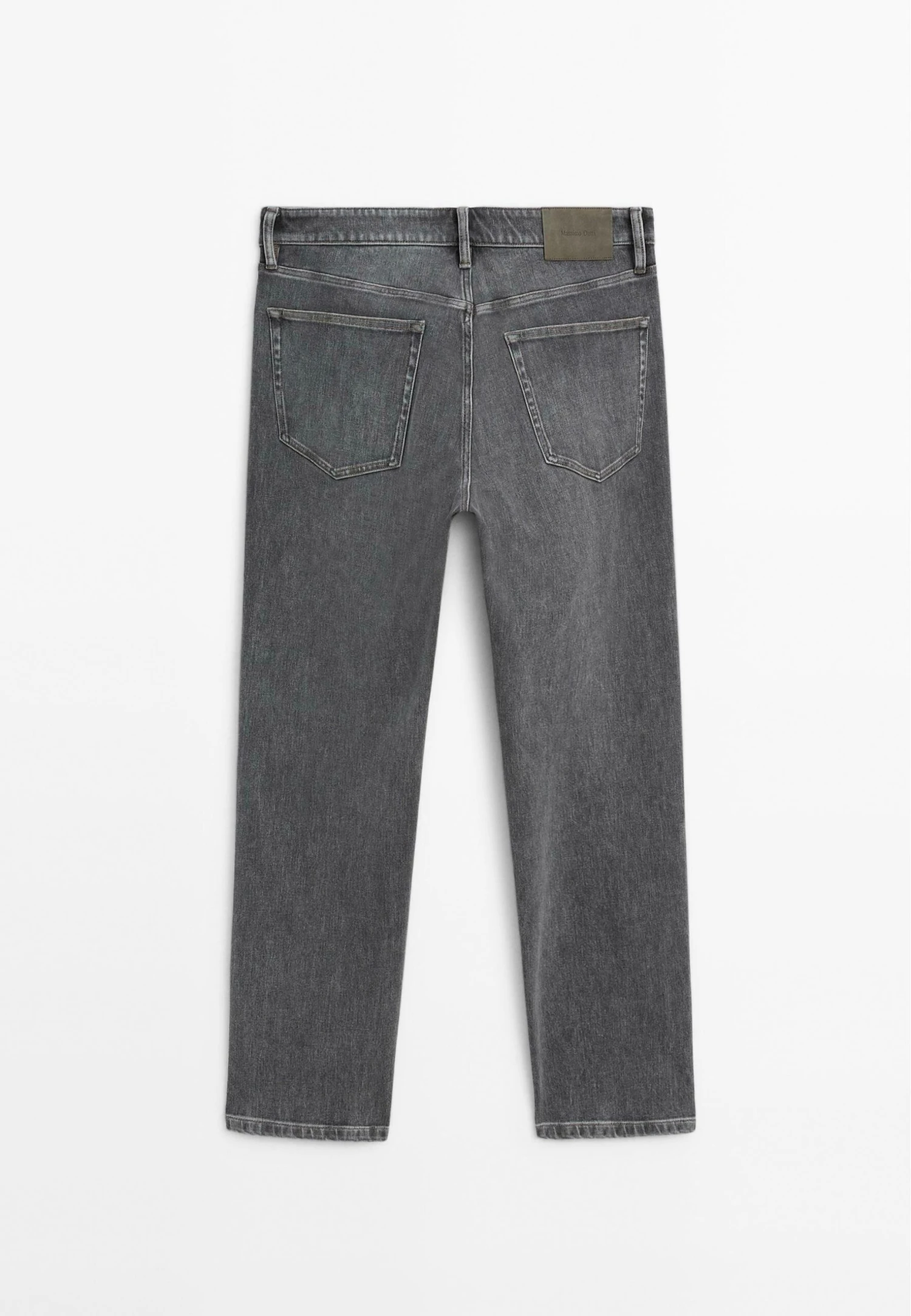 Massimo Dutti TAPERED FIT - Jeans Tapered Fit - Grey 4 Massimo Dutti TAPERED FIT - Jeans Tapered Fit - Grey - Image 2