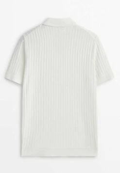 Massimo Dutti Vertical Textured - Polo Shirt - Beige 16 Massimo Dutti Vertical Textured - Polo Shirt - Beige -Massimo Dutti Shop cbe9cb02f90a421590d8b631cdda4e3c
