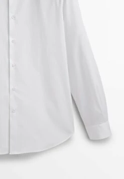 Massimo Dutti Stretch Slim-Fit - Formal Shirt - White -Massimo Dutti Shop cc27f12d12a84787898fd65bac6ea4bb