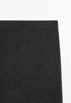 Massimo Dutti DOUBLE-FACED MIDI - Maxi Skirt - Dark Grey -Massimo Dutti Shop cc2db73ce23e4b1ab15fa61a07a543bf