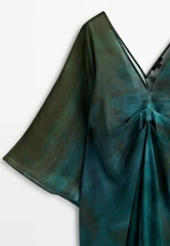 Massimo Dutti Ombré Printed - Day Dress - Evergreen -Massimo Dutti Shop cc75ea283f80471e89759e58cebfb227