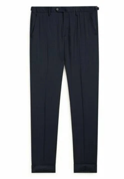 Massimo Dutti Windowpane Check - Suit Trousers - Blue -Massimo Dutti Shop cc879ede6a5d48b6afaa9e6f995e14a0