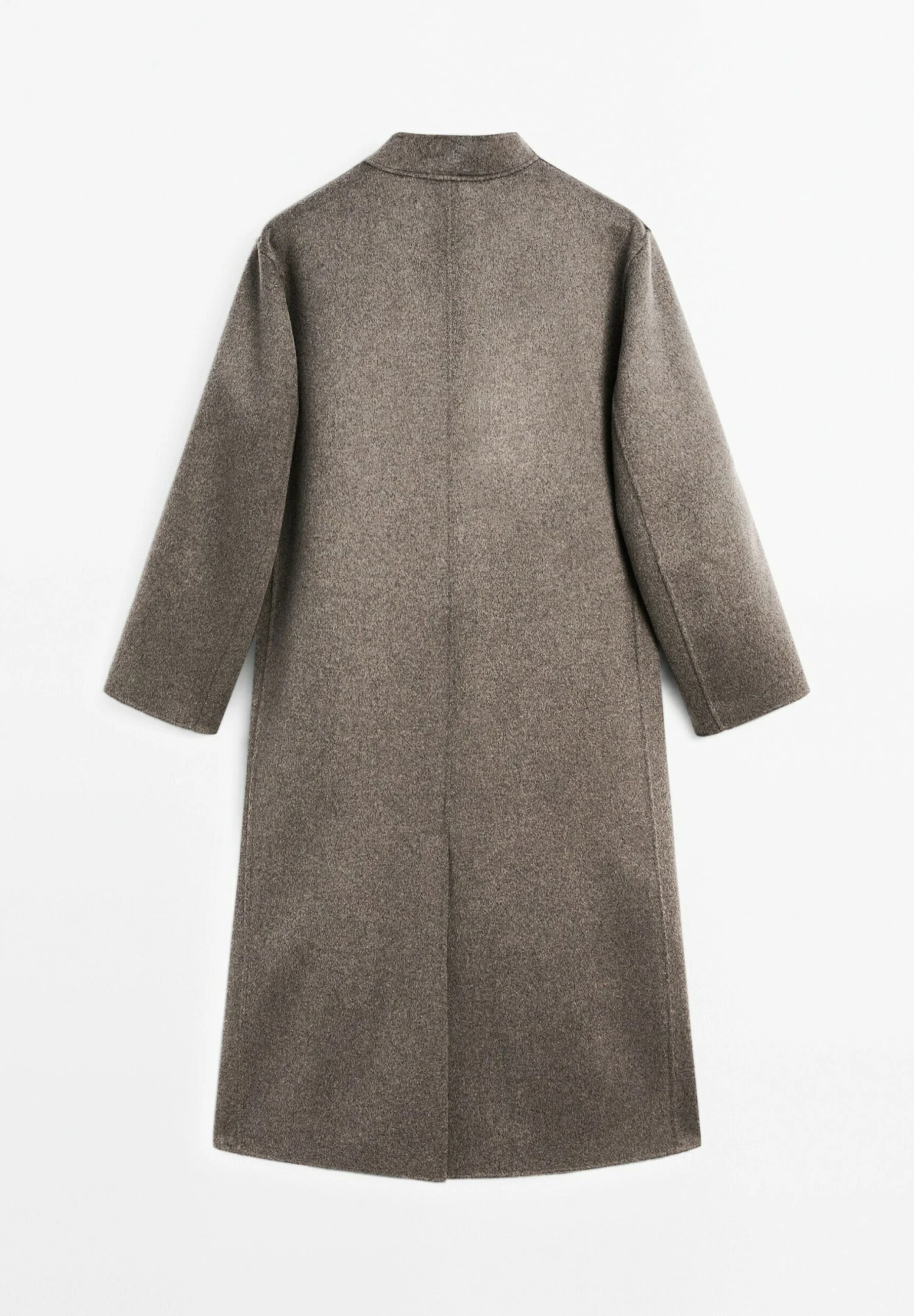Massimo Dutti HIGH NECK - Classic Coat - Grey 9 Massimo Dutti HIGH NECK - Classic Coat - Grey - Image 7
