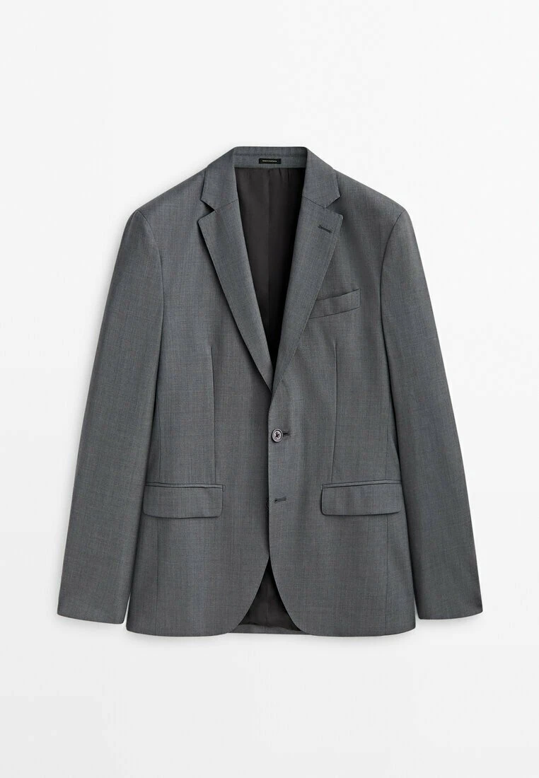 Massimo Dutti Fil-À-Fil - Blazer Jacket 13 Massimo Dutti Fil-À-Fil - Blazer Jacket - Image 11