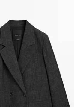 Massimo Dutti LONG HERRINGBONE - Classic Coat - Grey -Massimo Dutti Shop ccc49f870b794e979e810c11b0a2917b