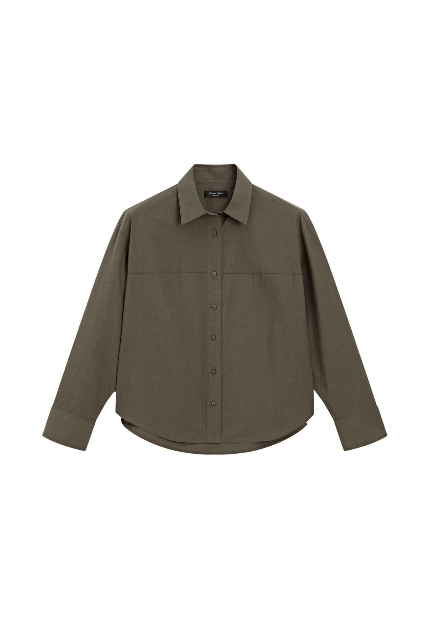 Massimo Dutti OXFORD COLLAR LONG SLEEVE - Button-down Blouse - White 11 Massimo Dutti OXFORD COLLAR LONG SLEEVE - Button-down Blouse - White - Image 9