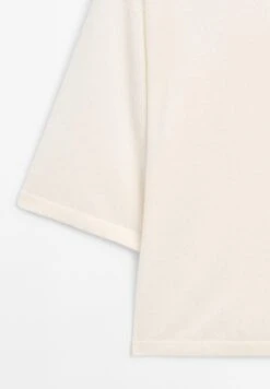 Massimo Dutti WIDE V-NECK - Jumper - White 20 Massimo Dutti WIDE V-NECK - Jumper - White -Massimo Dutti Shop cd047f0d4b4444ed842f5403c1f39505