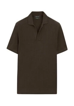Massimo Dutti LIGHTWEIGHT V-NECK - Polo Shirt - Bordeaux -Massimo Dutti Shop cd56c55d4ff2491fb2d5c2e42182eb84 1