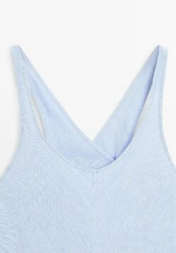 Massimo Dutti LONG FLOWING WITH BACK DETAIL - Maxi Dress - Light Blue -Massimo Dutti Shop cdb1d40950f34677a52246c6c494ff05