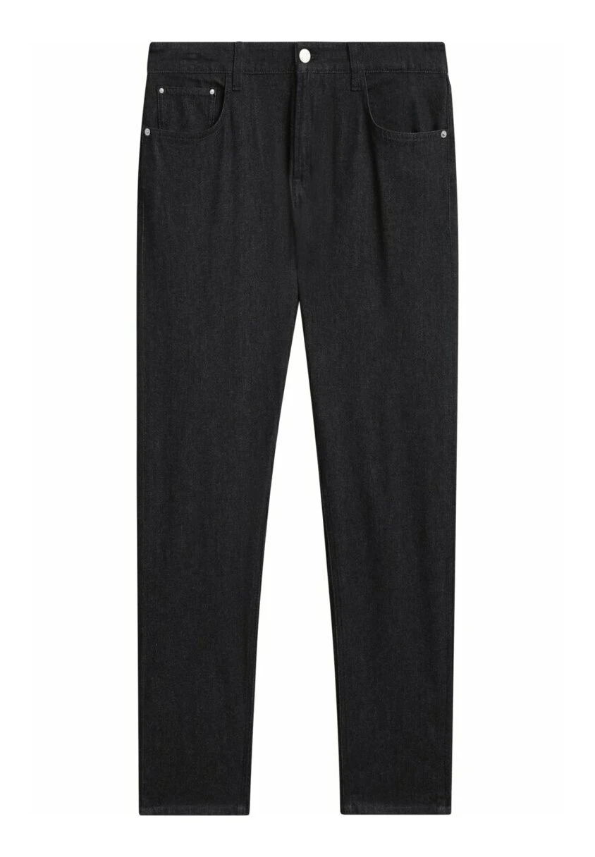 Massimo Dutti Tapered Fit Rinse Brushed - Straight Leg Jeans - Dark Blue 7 Massimo Dutti Tapered Fit Rinse Brushed - Straight Leg Jeans - Dark Blue - Image 5