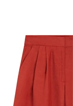 Massimo Dutti FLOWING WITH DARTS - Trousers - Red -Massimo Dutti Shop ce017af2ab6842aea6a917ce6a7f03c7